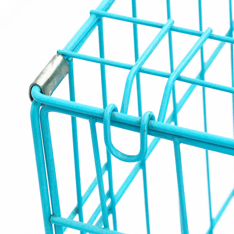 Cușcă de câine metalic din sârmă pliabilă Cușcă de câine metalic din sârmă pliabilă