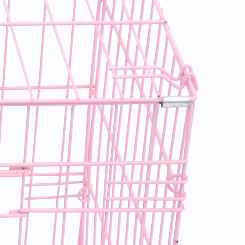 Cușcă de câine metalic din sârmă pliabilă Cușcă de câine metalic din sârmă pliabilă