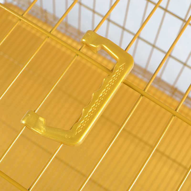 Cușcă de câine metalic din sârmă pliabilă Cușcă de câine metalic din sârmă pliabilă