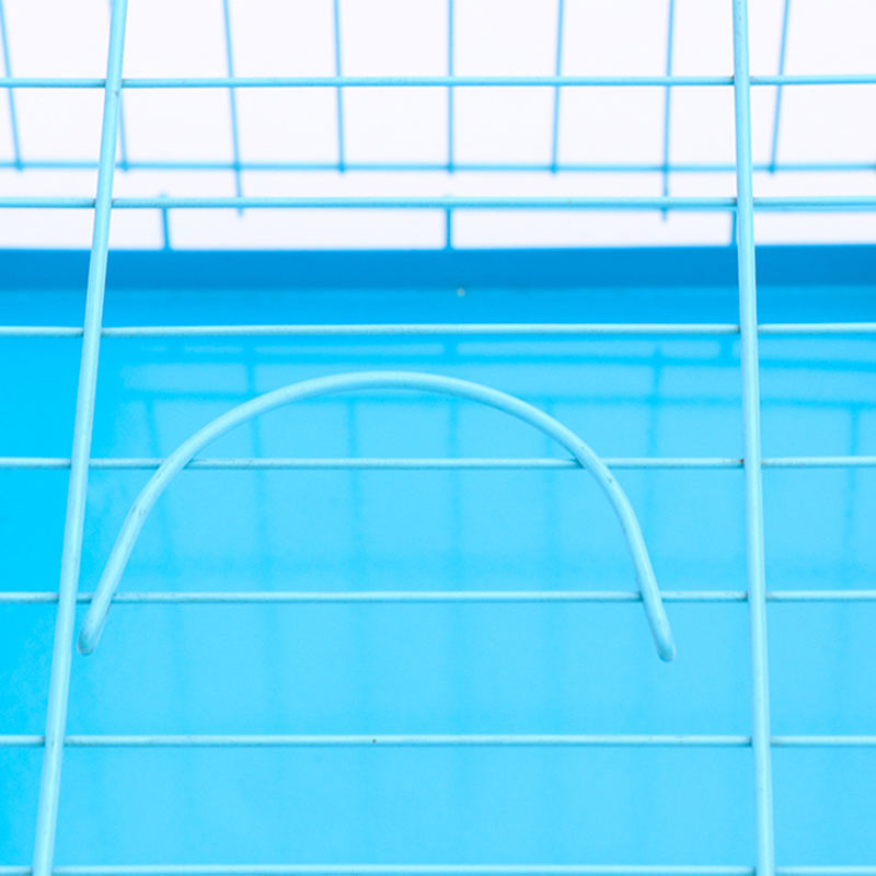 Cușcă de câine metalic din sârmă pliabilă Cușcă de câine metalic din sârmă pliabilă