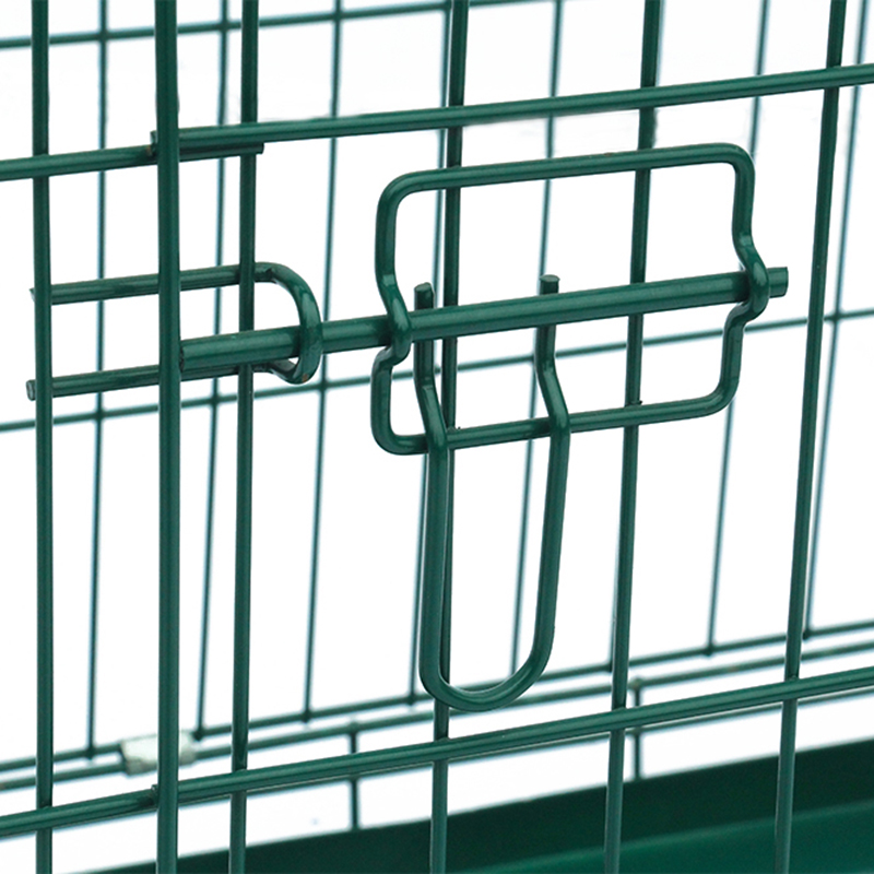 Cușcă de câine metalic din sârmă pliabilă Cușcă de câine metalic din sârmă pliabilă