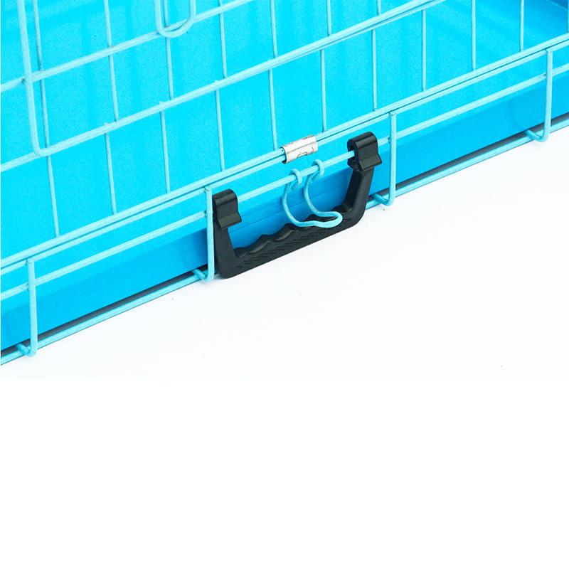 Cușcă de câine metalic din sârmă pliabilă Cușcă de câine metalic din sârmă pliabilă