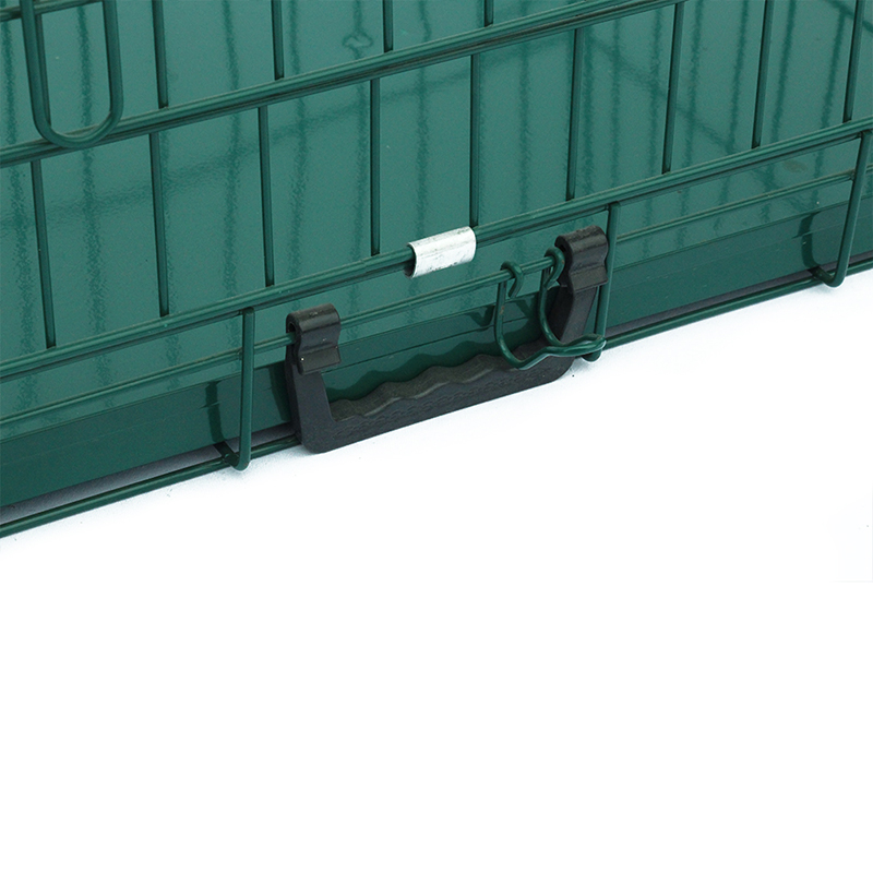 Cușcă de câine metalic din sârmă pliabilă Cușcă de câine metalic din sârmă pliabilă