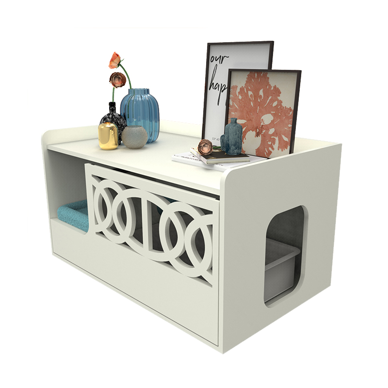 Toaletă ascunsă carcasă toaletă dulap de gunoi mobilier pentru pisici Toaletă ascunsă carcasă toaletă dulap de gunoi mobilier pentru pisici