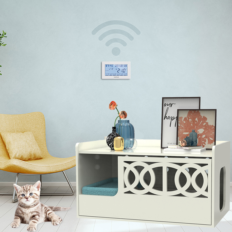 Toaletă ascunsă carcasă toaletă dulap de gunoi mobilier pentru pisici Toaletă ascunsă carcasă toaletă dulap de gunoi mobilier pentru pisici