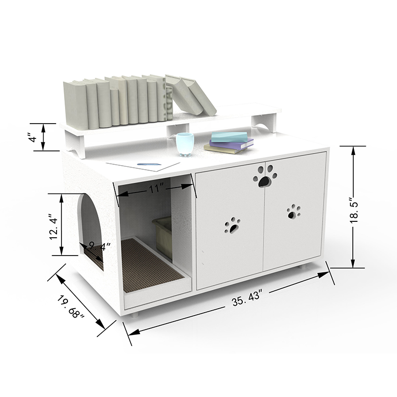 Mobilier pentru pisici pentru pisici mari dulapuri ascunse de gunoi mobilier cușcă pisică Mobilier pentru pisici pentru pisici mari dulapuri ascunse de gunoi mobilier cușcă pisică