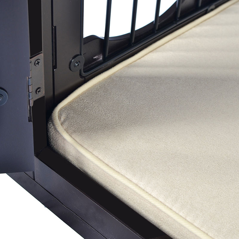 Cușcă de câini în stil de mobilă din lemn mare Cușcă de câini în stil de mobilă din lemn mare