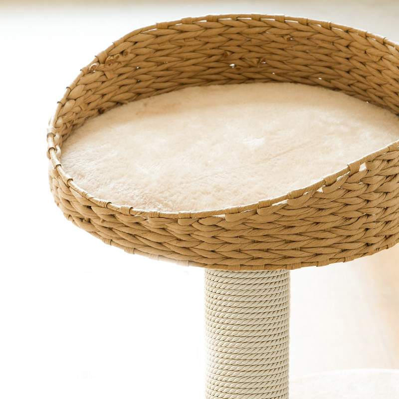 Turnul modern de hârtie Kraft, țesut, zgârietor poștă poștă Turnul modern de hârtie Kraft, țesut, zgârietor poștă poștă