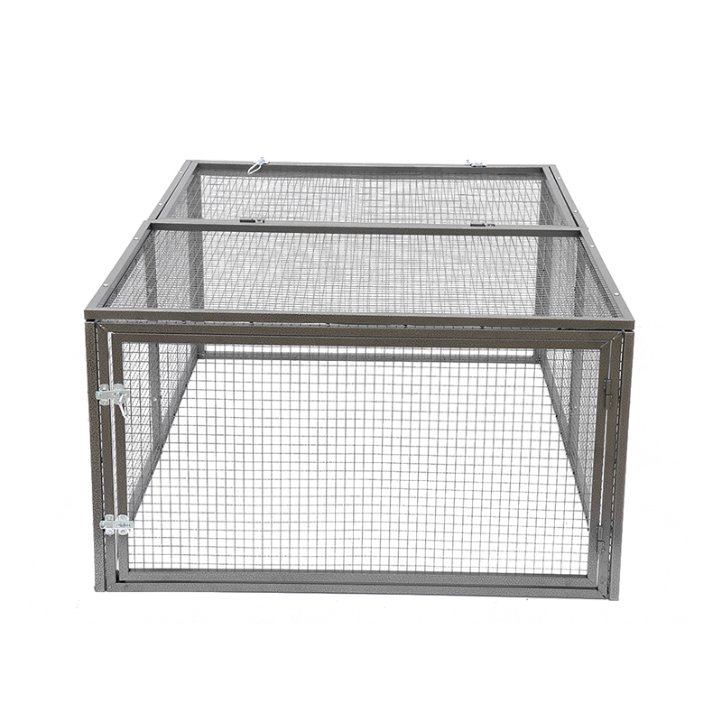 Double Metal Metal Tube Bunny Rabbit Cage Hutch Double Metal Metal Tube Bunny Rabbit Cage Hutch