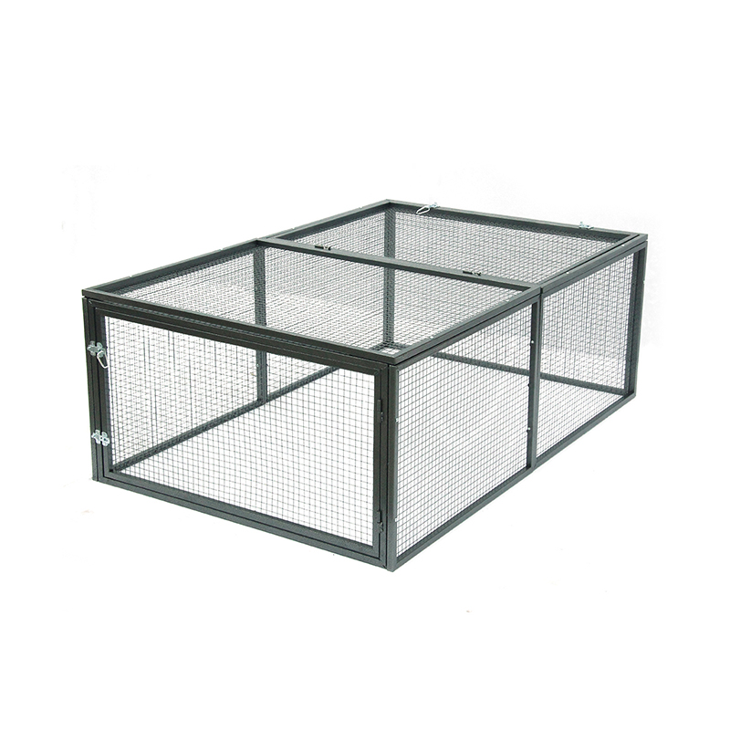 Double Metal Metal Tube Bunny Rabbit Cage Hutch Double Metal Metal Tube Bunny Rabbit Cage Hutch