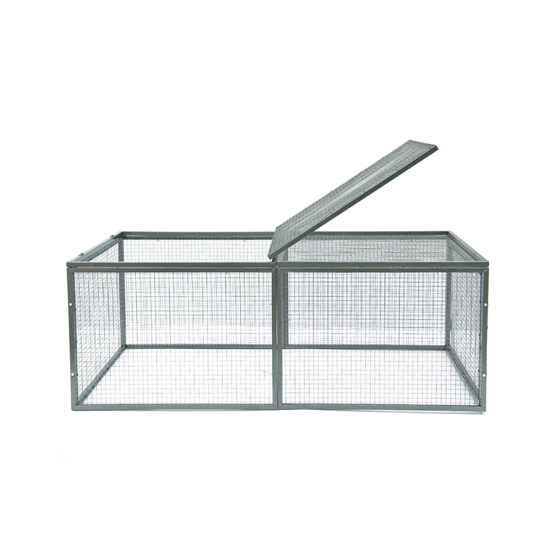 Double Metal Metal Tube Bunny Rabbit Cage Hutch Double Metal Metal Tube Bunny Rabbit Cage Hutch