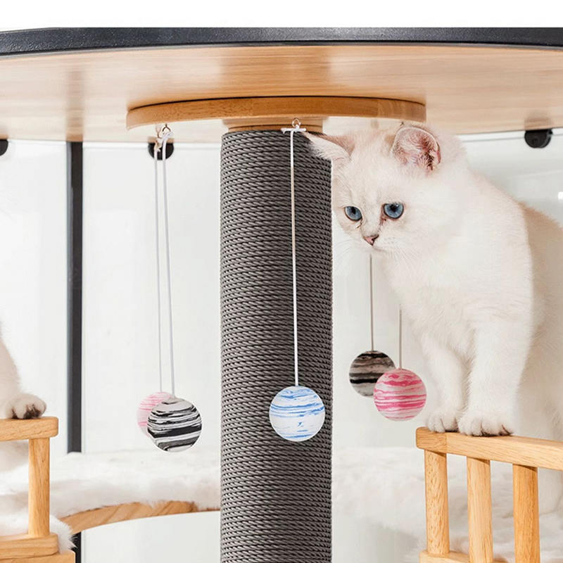 Panoramic mare mare vilă din lemn din lemn de pisici din lemn Panoramic mare mare vilă din lemn din lemn de pisici din lemn