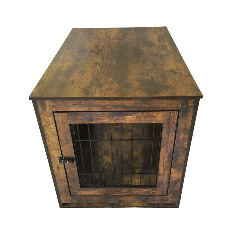 Ușă dublă mobilă rustică din lemn cușcă în stil Ușă dublă mobilă rustică din lemn cușcă în stil