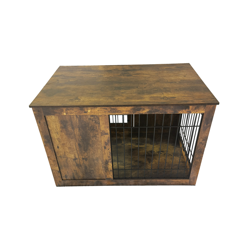 Ușă dublă mobilă rustică din lemn cușcă în stil Ușă dublă mobilă rustică din lemn cușcă în stil