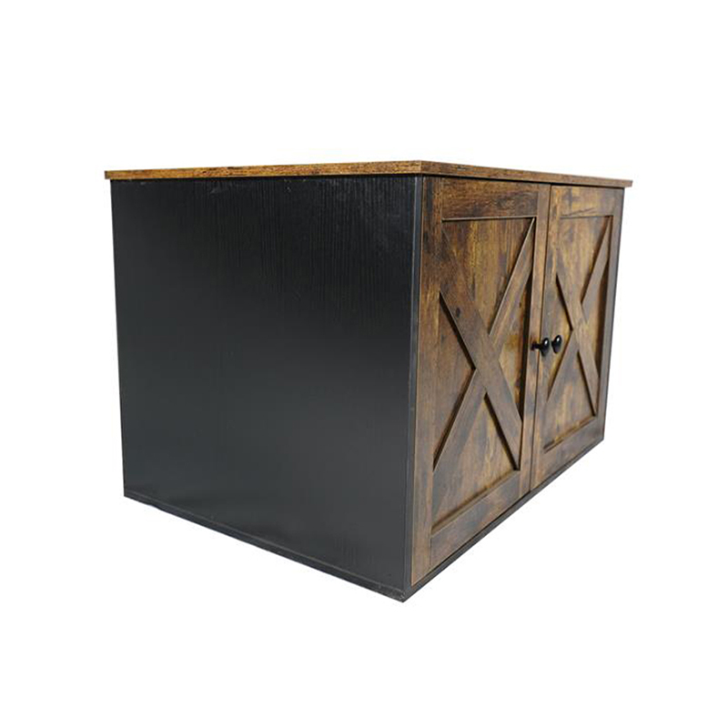 Pisici de mobilier interior cușcă cu dulap de gunoi de divizor Pisici de mobilier interior cușcă cu dulap de gunoi de divizor