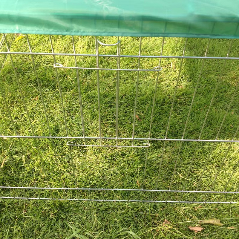 Playpen pentru câini metalici din sârmă pliabilă cu capac superior Playpen pentru câini metalici din sârmă pliabilă cu capac superior