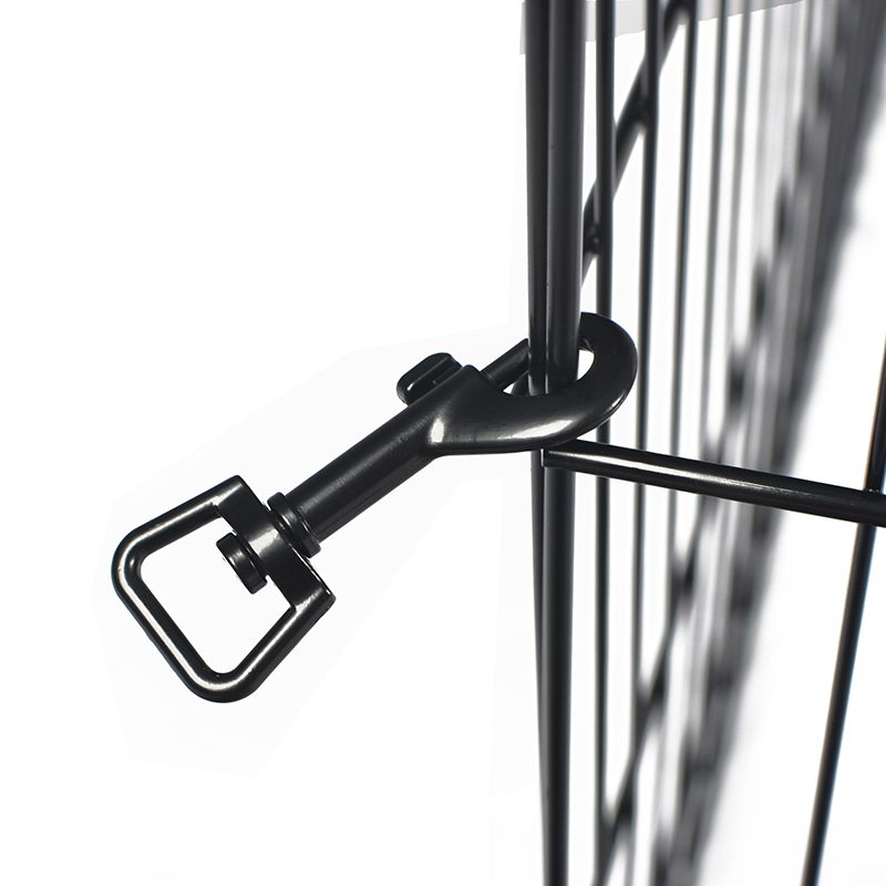 4 panouri pliabile pentru câini metalici de sârmă 4 panouri pliabile pentru câini metalici de sârmă