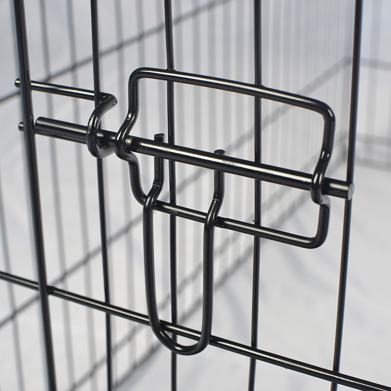 4 panouri pliabile pentru câini metalici de sârmă 4 panouri pliabile pentru câini metalici de sârmă