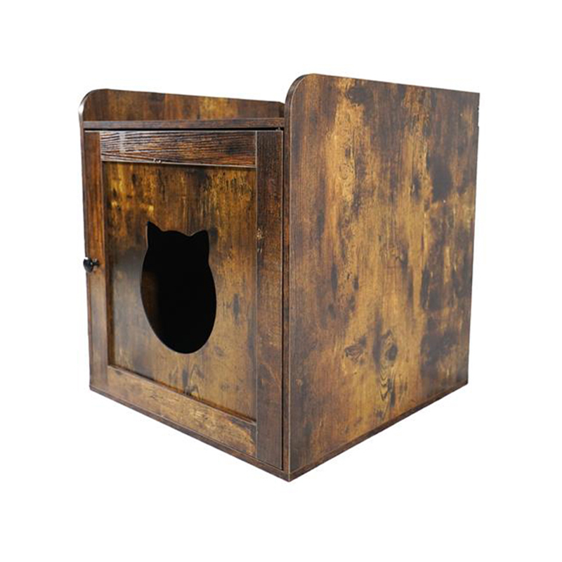 Masă laterală interioară Litter Dulap Mobilier Stilul pisicilor Pisici cușcă Masă laterală interioară Litter Dulap Mobilier Stilul pisicilor Pisici cușcă