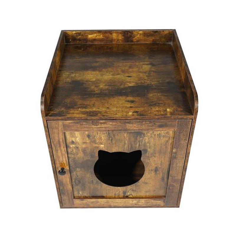 Masă laterală interioară Litter Dulap Mobilier Stilul pisicilor Pisici cușcă Masă laterală interioară Litter Dulap Mobilier Stilul pisicilor Pisici cușcă