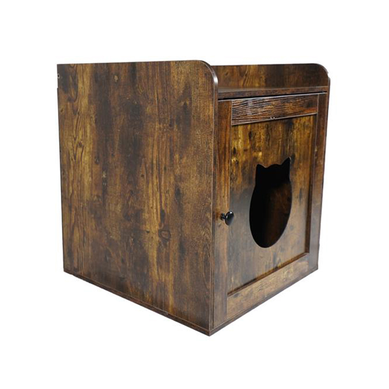 Masă laterală interioară Litter Dulap Mobilier Stilul pisicilor Pisici cușcă Masă laterală interioară Litter Dulap Mobilier Stilul pisicilor Pisici cușcă